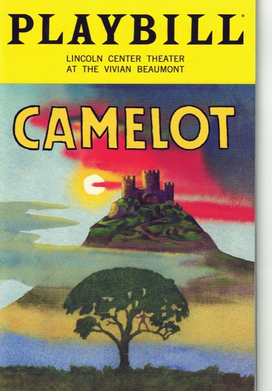 My Playbill for Camelot