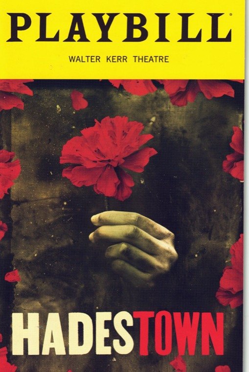 My Playbill for Hadestown