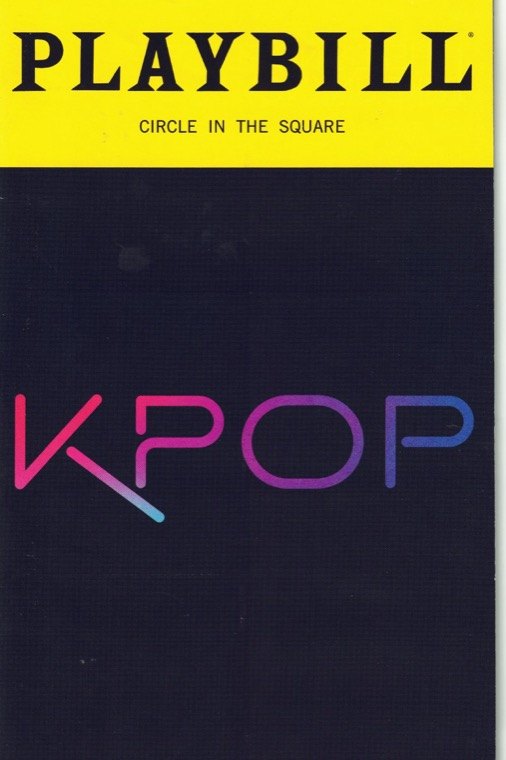My Playbill for KPOP