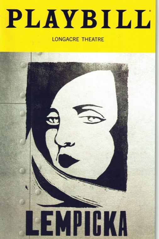 My Playbill for Lempicka