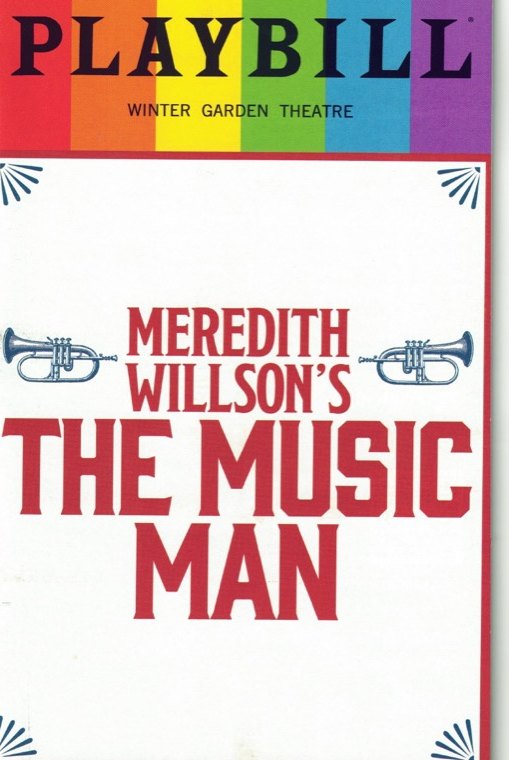 My Playbill for The Music Man